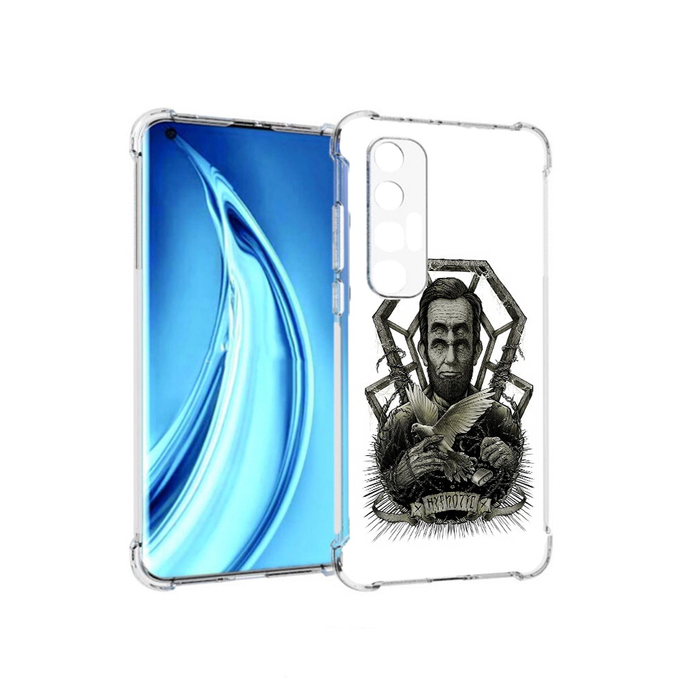 

Чехол MyPads Tocco для Xiaomi Mi 10S франклин абстракция (PT226949.296.662), Прозрачный, Tocco