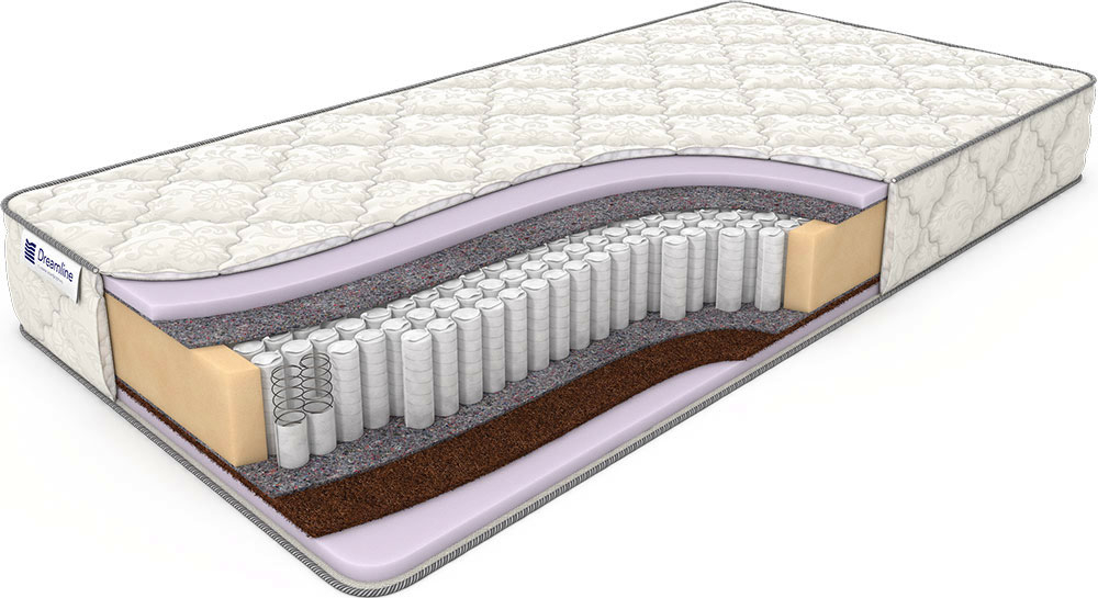 

Матрас Dreamline Kombi 3 S1000 140х215, Бежевый;белый;серый;серебристый, Kombi 3 S1000