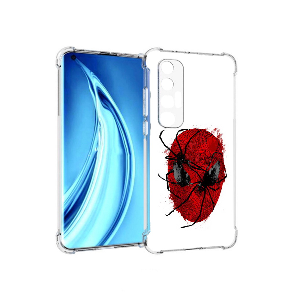 

Чехол MyPads Tocco для Xiaomi Mi 10S человек паук (PT226949.296.673), Прозрачный, Tocco