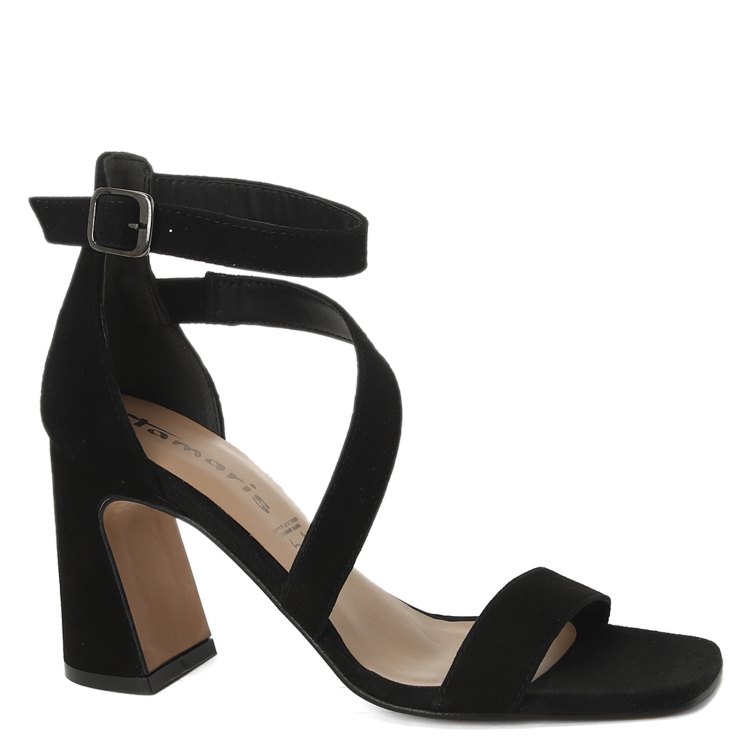 

Босоножки женские Tamaris 1-1-28373-20 черные 37 EU, 1-1-28373-20