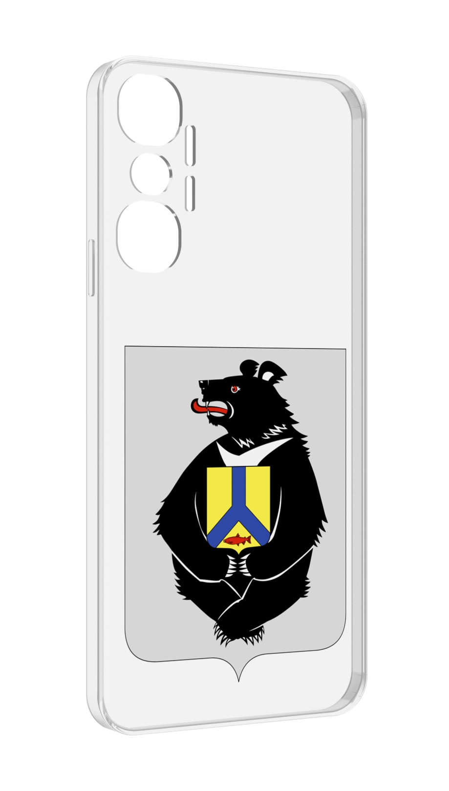 

Чехол MyPads герб-хабаровскии-краи для Infinix Hot 20 4G, Прозрачный, Tocco