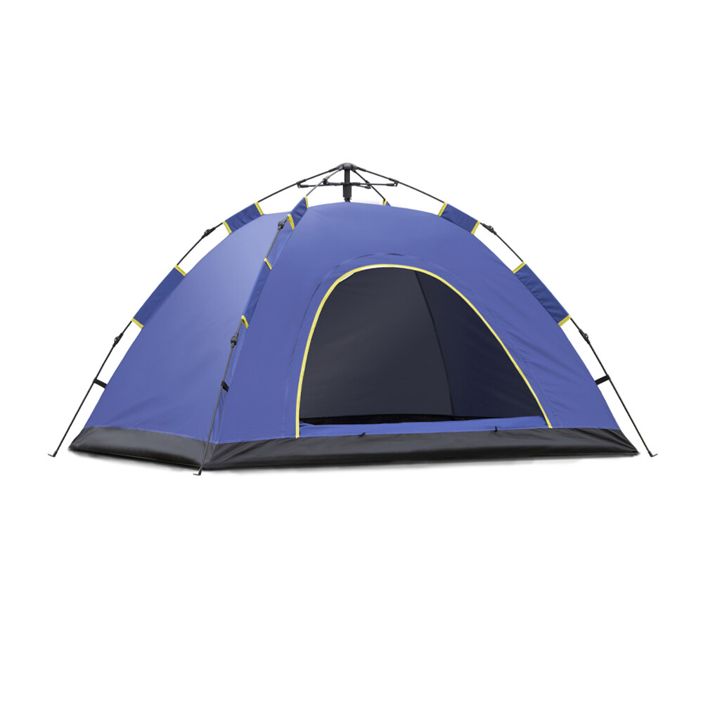 фото Палатка туристическая, elliprun, саяны-1, 2х-местная, автоматическая, синий