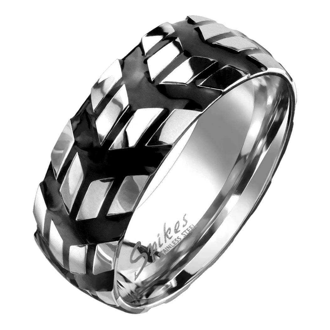 

Кольцо из стали р. 19 Spikes R-M6797-8, R-M6797-8