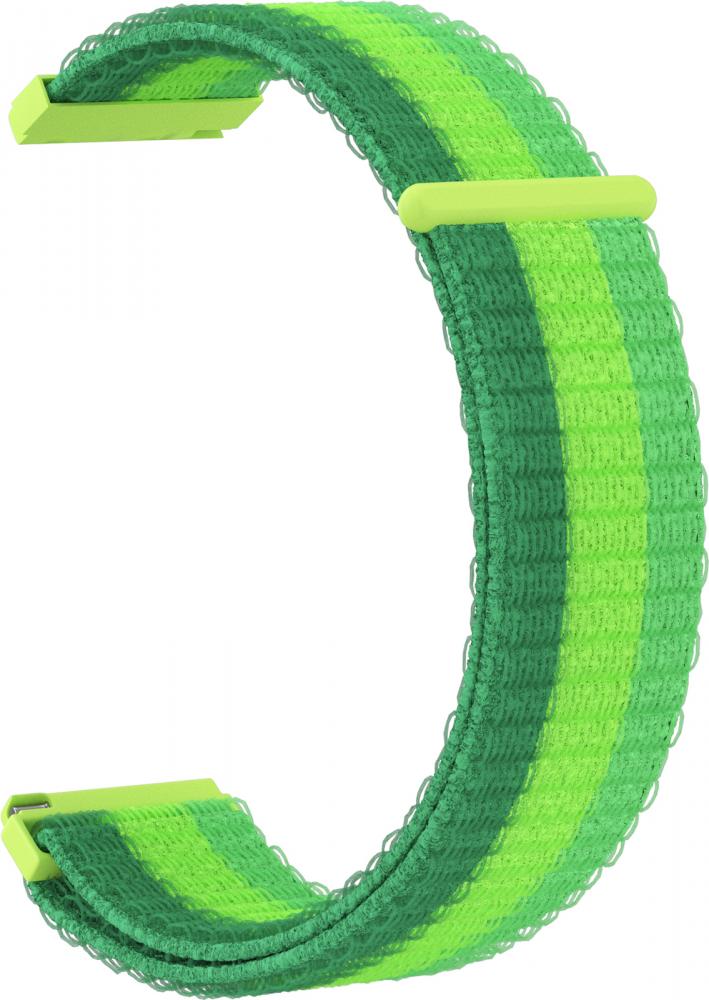 

Ремешок нейлоновый GSMIN Woven Nylon 22 для FOSSIL Gen 4 (Светло-зеленый)