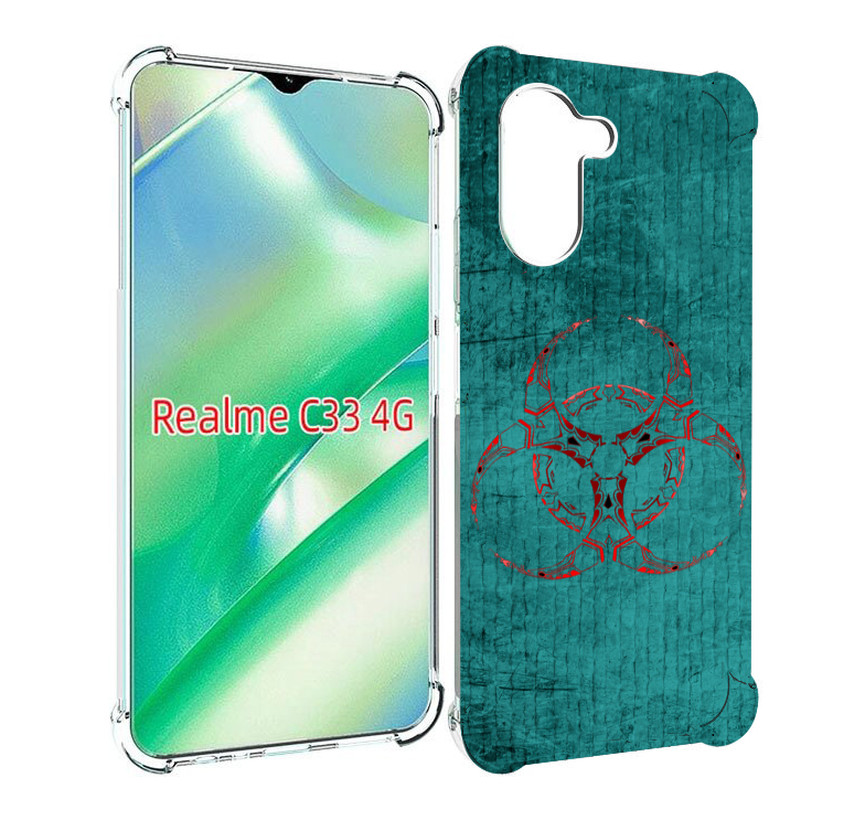 

Чехол MyPads Амбрелла для Realme C33 4G, Прозрачный, Tocco