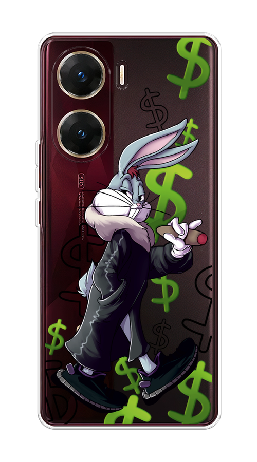 

Чехол на Vivo V29e "Rich Bugs Bunny", Зеленый;черный;голубой, 269450-1