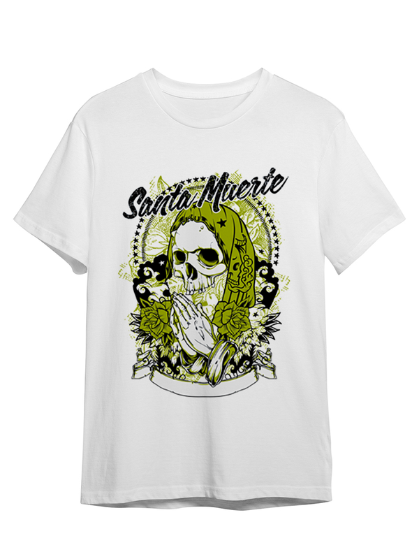 

Футболка унисекс СувенирShop Абстракция Santa Muerte / Череп / Skull 184 белая XL (50-52), Белый, Абстракция "Santa Muerte / Череп / Skull" 184