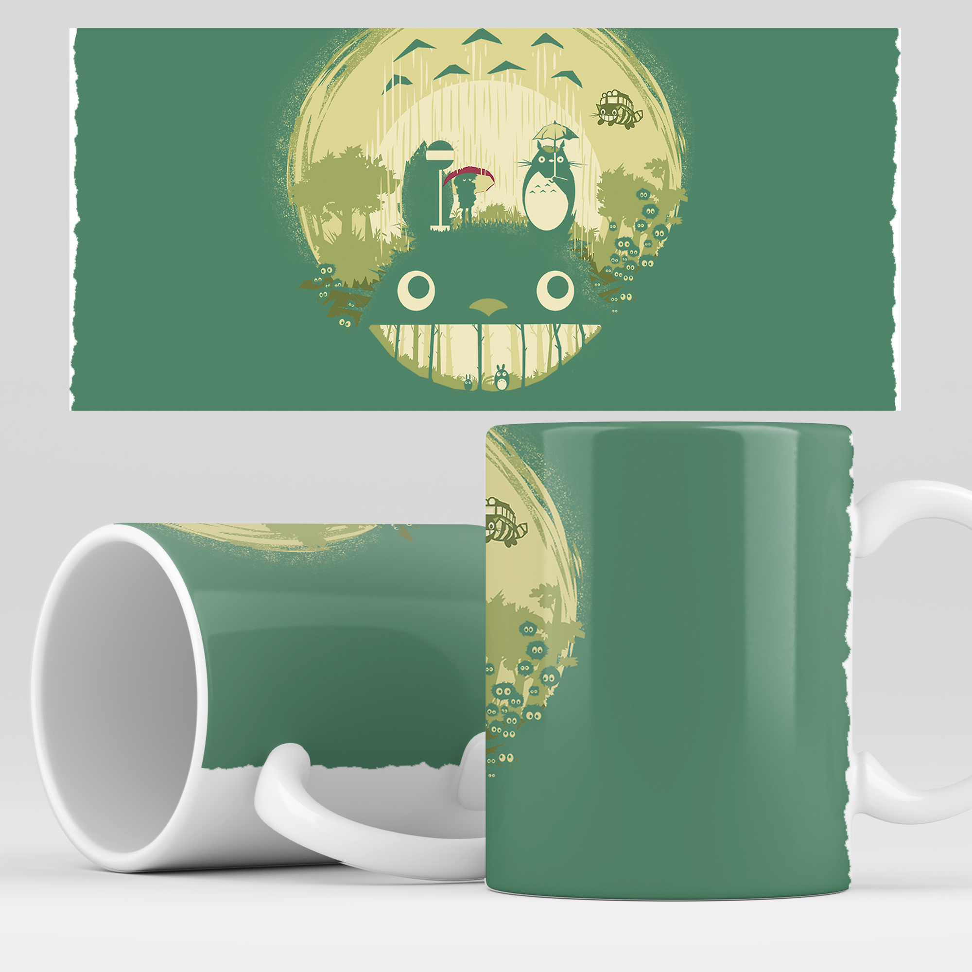 

Кружка RocketCup с принтом "Мой сосед Тоторо" аниме, Totoro12