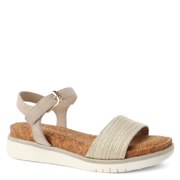 

Сандалии женские Tamaris 1-1-28718-20 бежевые 37 EU, Бежевый, 1-1-28718-20