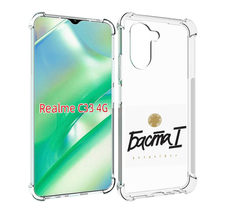 

Чехол MyPads Баста 1 для Realme C33 4G, Прозрачный, Tocco