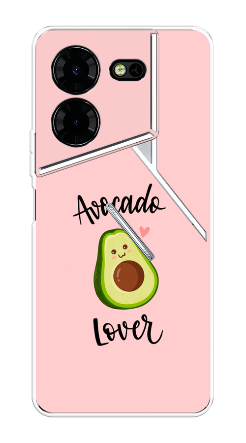 

Чехол на Tecno Pova 5 Pro 5G "Avocado lover", Розовый;зеленый, 304550-1
