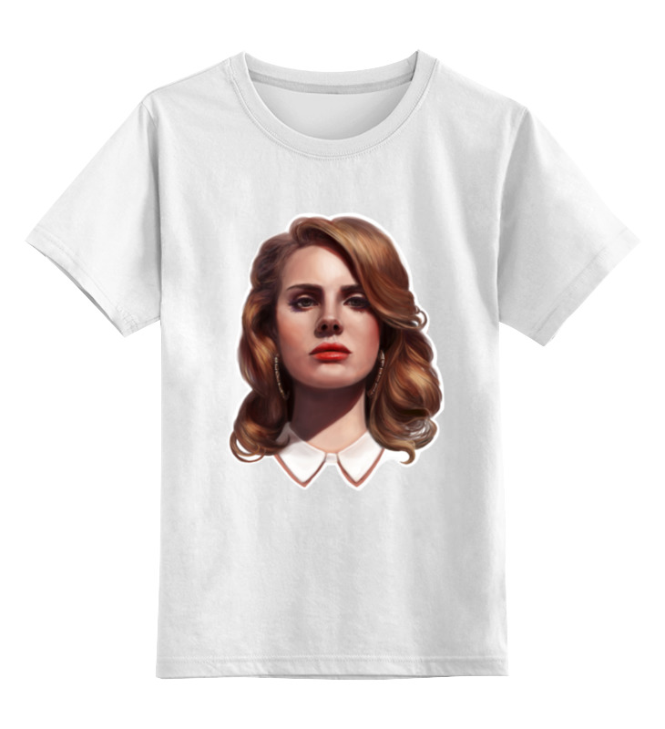 

Детская футболка классическая Printio Lana del rey, р. 164, Белый, 0000000671029