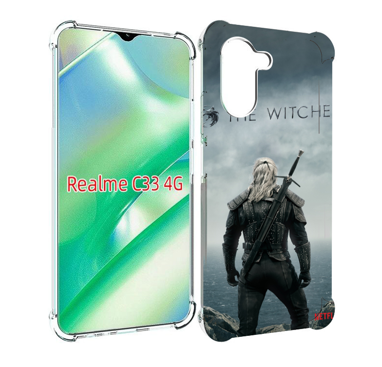 

Чехол MyPads Ведьмак-2 для Realme C33 4G, Прозрачный, Tocco