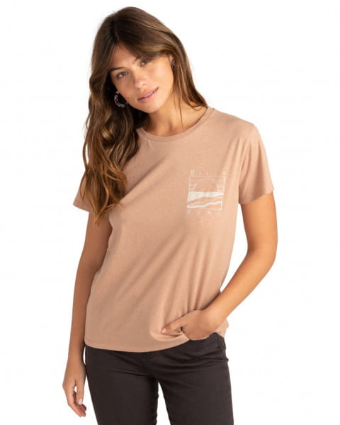 

Футболка женская Billabong Z3SS14-BIF1 розовая M, Z3SS14-BIF1