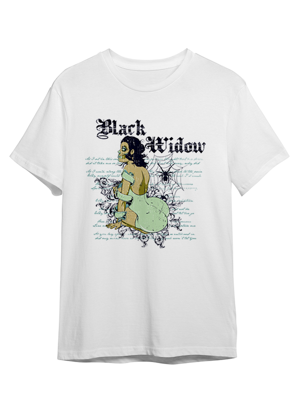 

Футболка унисекс СувенирShop Абстракция Black Widow / Девушка / Girl 21 белая 3XL (56-58), Абстракция "Black Widow / Девушка / Girl" 21