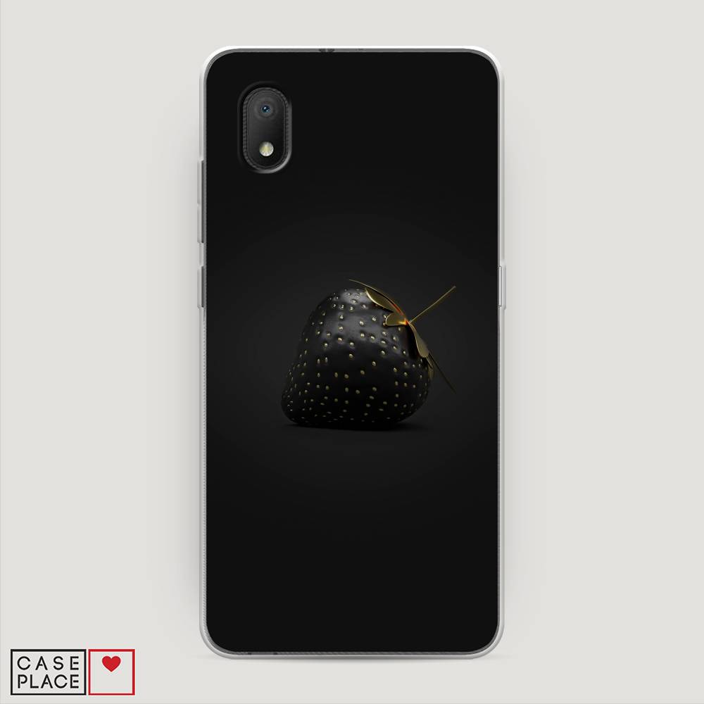 фото Силиконовый чехол "черная клубника" на alcatel 1b (2020) 5002d awog