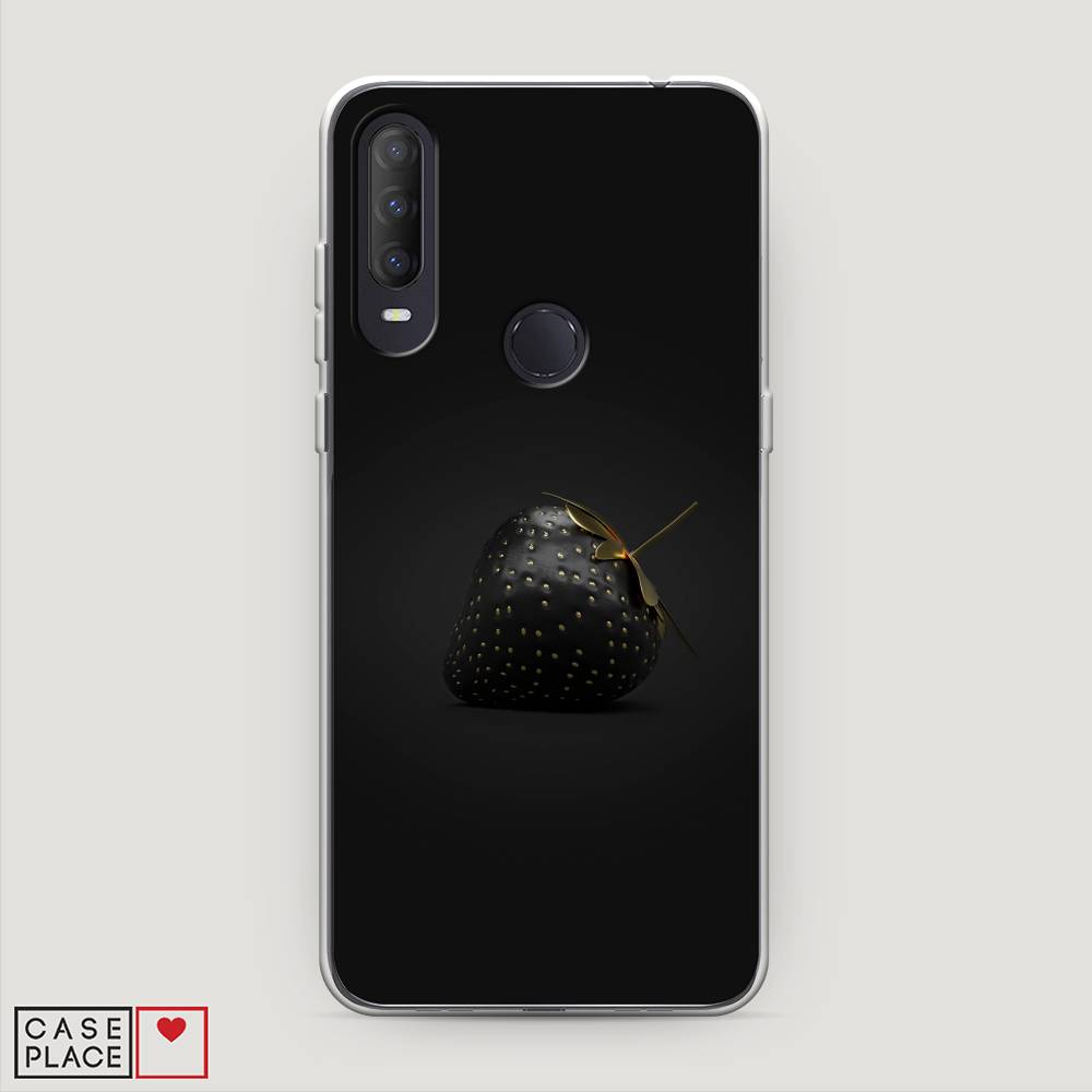 

Чехол Awog на Alcatel 1S (2020) / Алкатель 1S (2020) "Черная клубника", Разноцветный, 170850-10