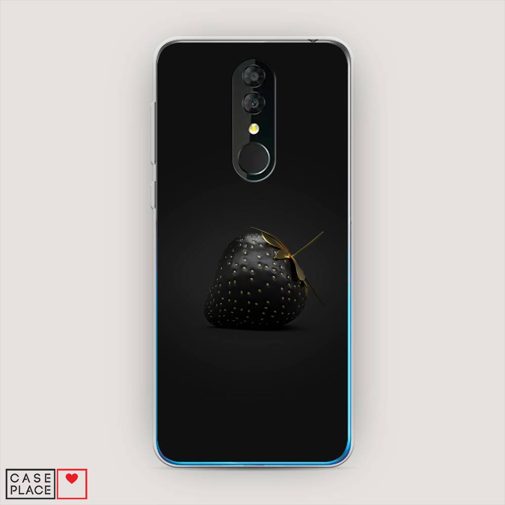 

Чехол Awog на Alcatel 3 5053Y (2019) / Алкатель 3 5053Y (2019) "Черная клубника", Разноцветный, 170550-10