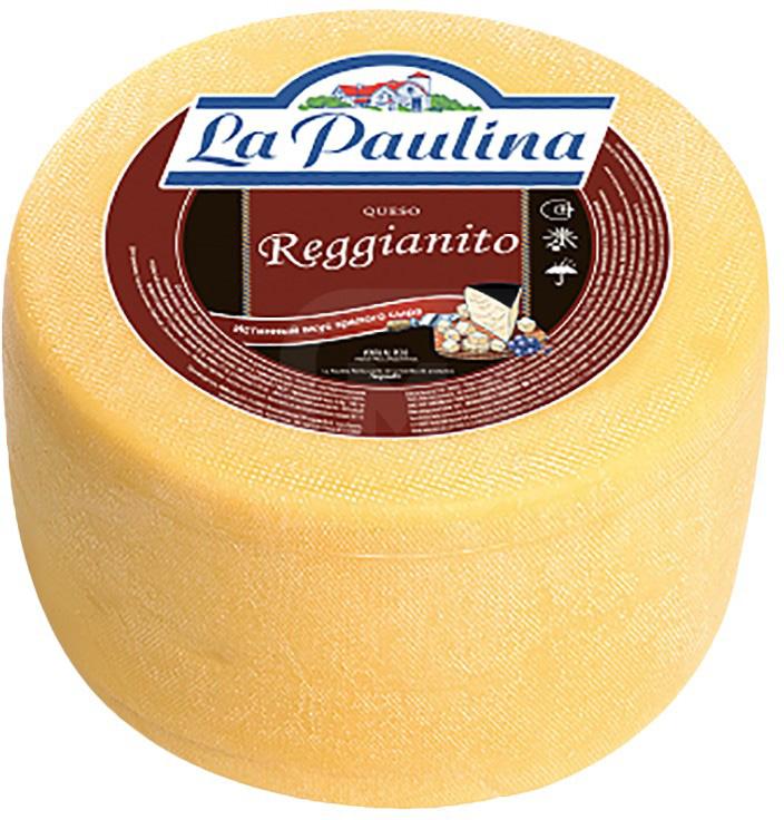 Сыр твердый La Paulina Реджанито 45% 400 г