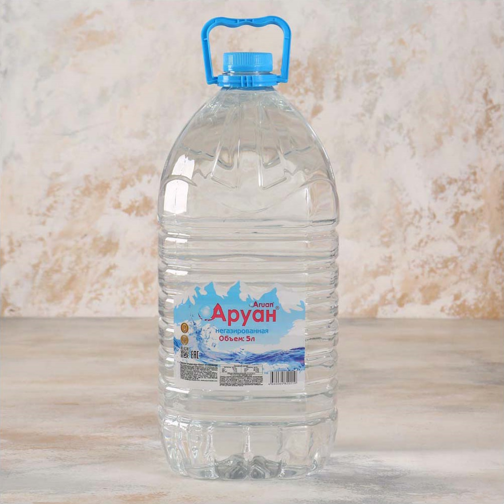 Вода питьевая Аруан негазированная 5 л