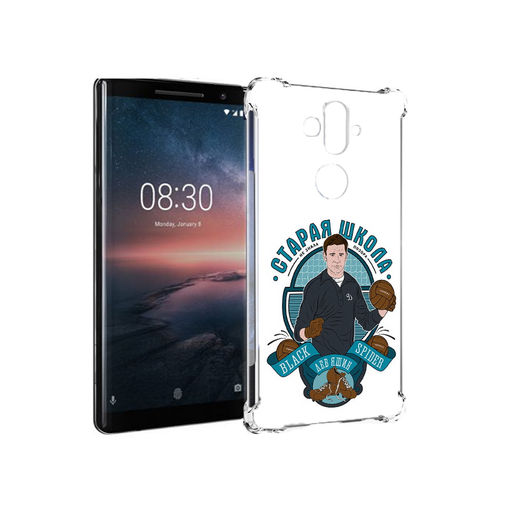 

Чехол MyPads Tocco для Nokia 8 Sirocco Старая школа (PT101581.91.162), Прозрачный, Tocco