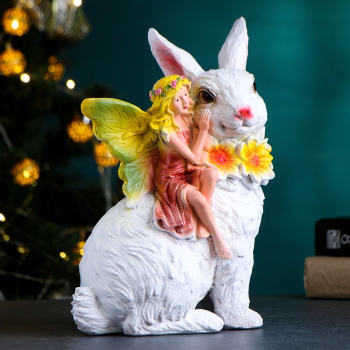 Хорошие сувениры Копилка Зайчик с феей 19х11х26см