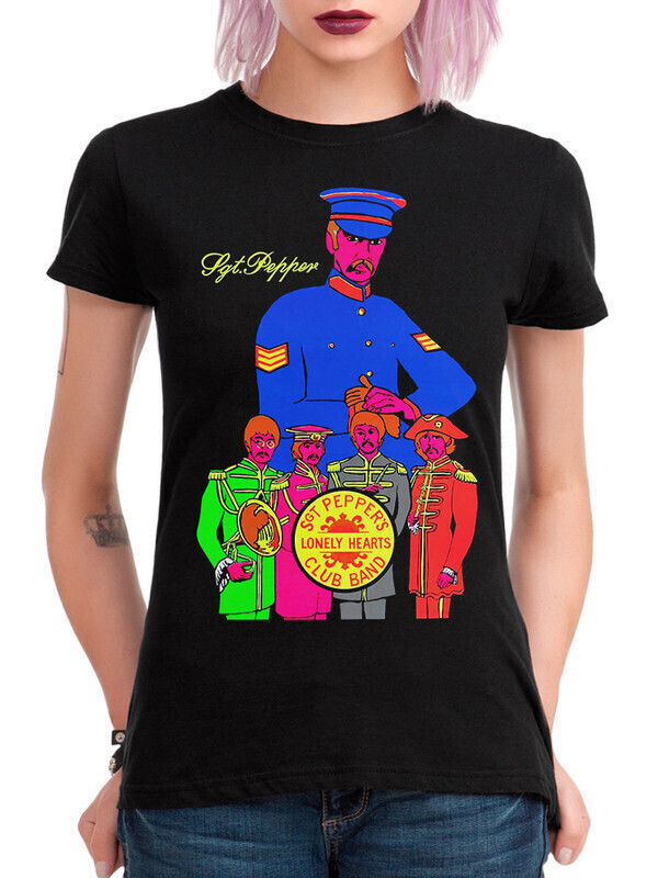 фото Футболка женская dream shirts the beatles 10010431 черная 3xl