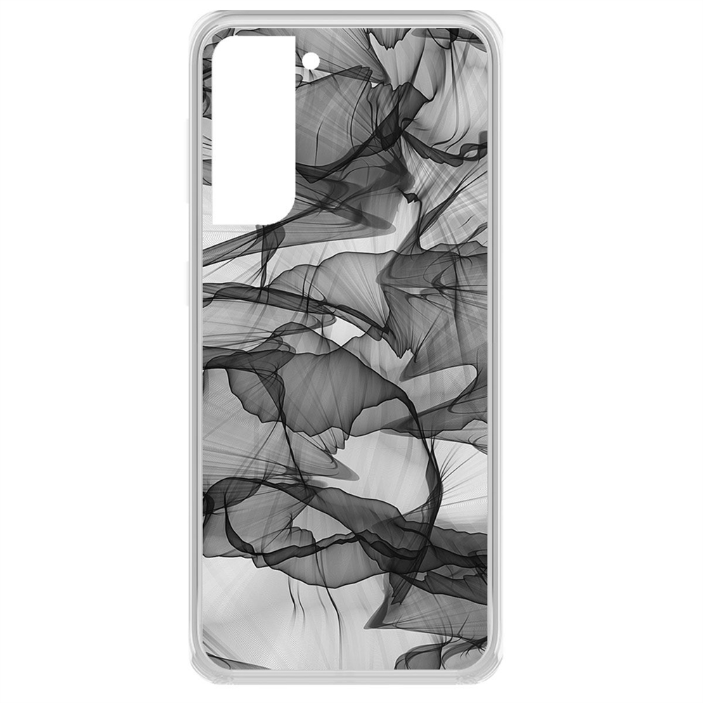 

Чехол-накладка Krutoff Clear Case Абстракт 14 для Samsung Galaxy S21 (G991), Прозрачный