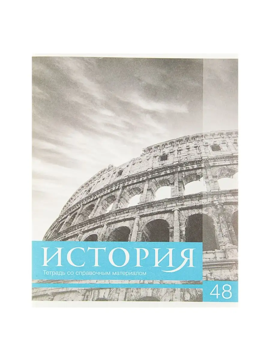 Тетрадь предметная ErichKrause История, школьная, 48 листов, 1 шт 12402156
