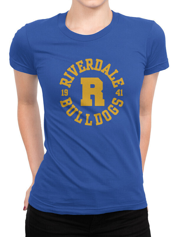 

Футболка женская Dream Shirts Ривердэйл Женская 10010441 синяя S, Ривердэйл Женская 10010441