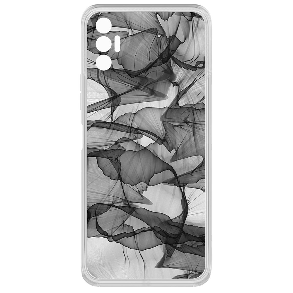 

Чехол-накладка Krutoff Clear Case Абстракт 14 для TECNO Spark 8P, Прозрачный