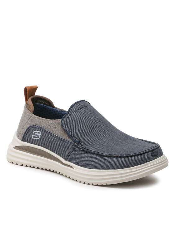 

Туфли Evers 204472/NVBR Skechers синий 43 EU, Evers 204472/NVBR