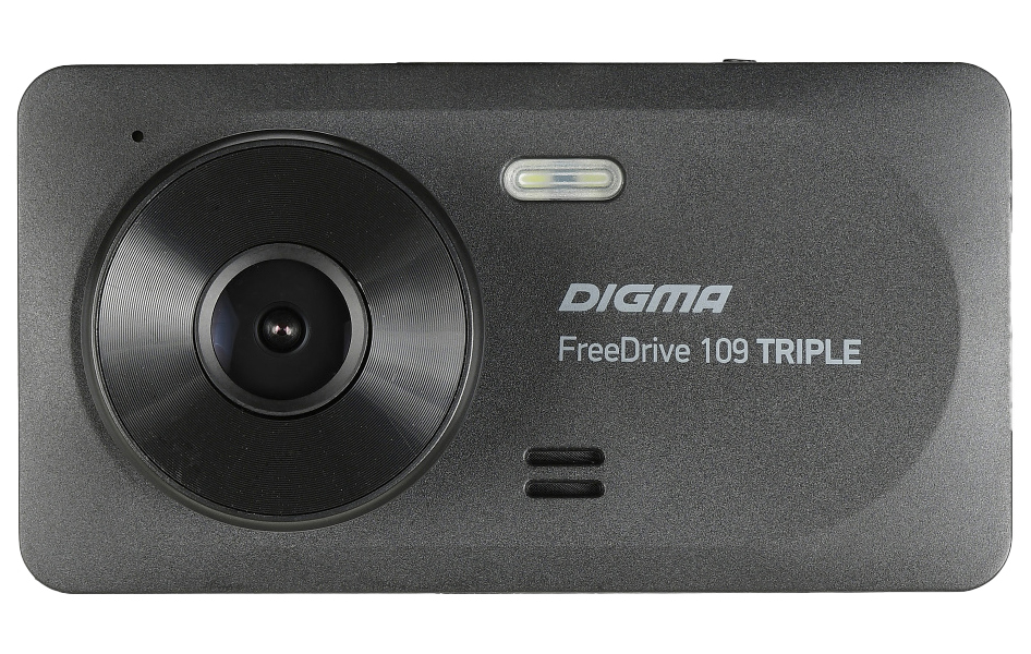 Видеорегистратор Digma FreeDrive 109 TRIPLE черный 1.3Mpix 1080x1920 1080p 150гр. JL5601