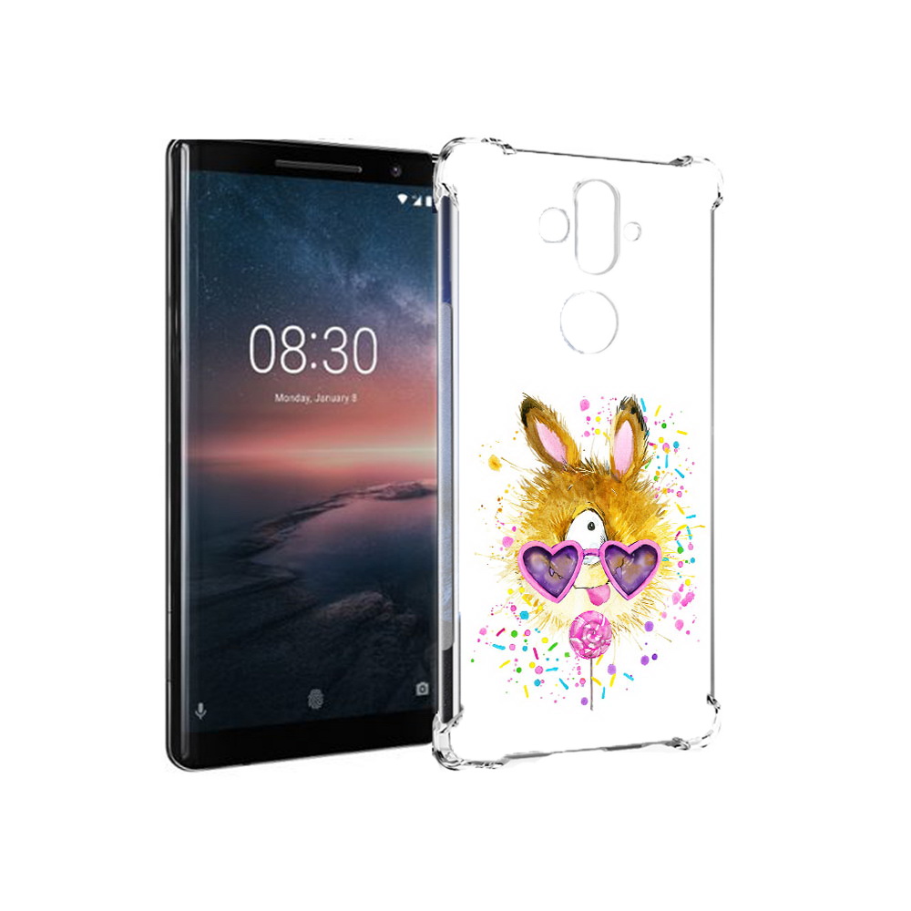 

Чехол MyPads Tocco для Nokia 8 Sirocco Чупя (PT101581.91.201), Прозрачный, Tocco