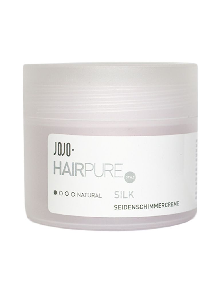 Несмываемый крем для волос JoJo Natural Silk с протеинами шелка baco color collection крем краска с гидролизатами шелка эх99989402726 copper медный контрастный 100 мл корректоры нюансы