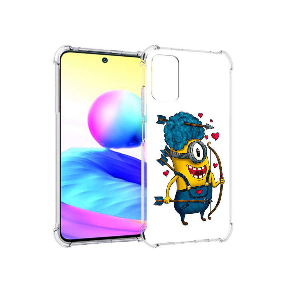 Чехол MyPads Tocco для Xiaomi Redmi Note 10 5G Миньон купидон (PT162080.297.117)