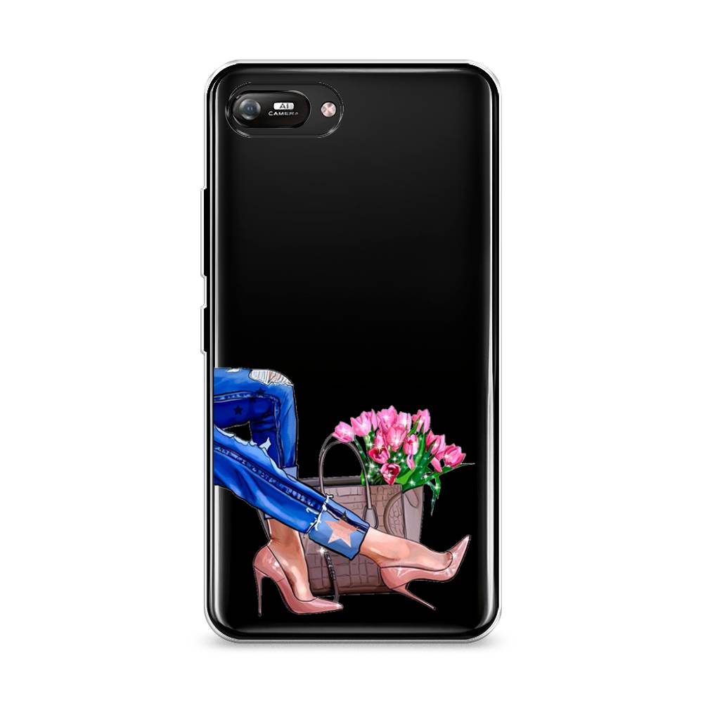 

Чехол Awog на Itel A25/A35 "Каблучки", Разноцветный