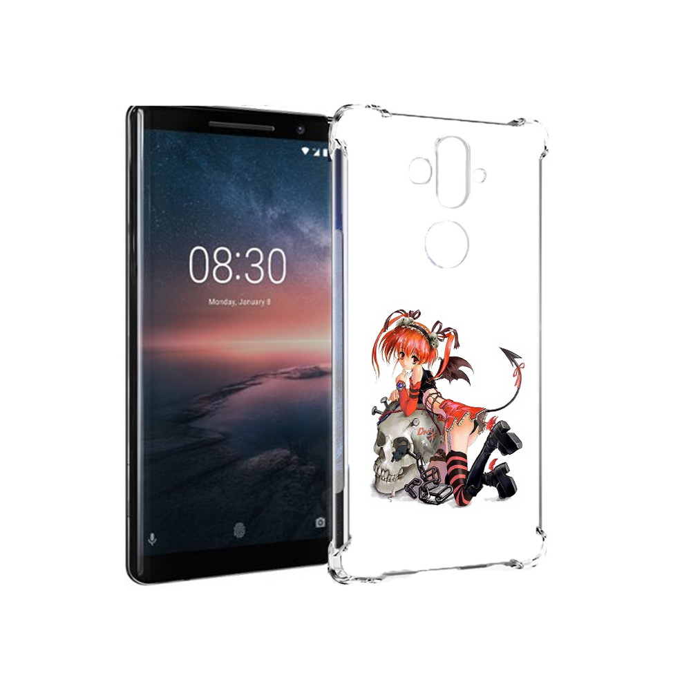 

Чехол MyPads Tocco для Nokia 8 Sirocco аниме (PT101581.91.221), Прозрачный, Tocco