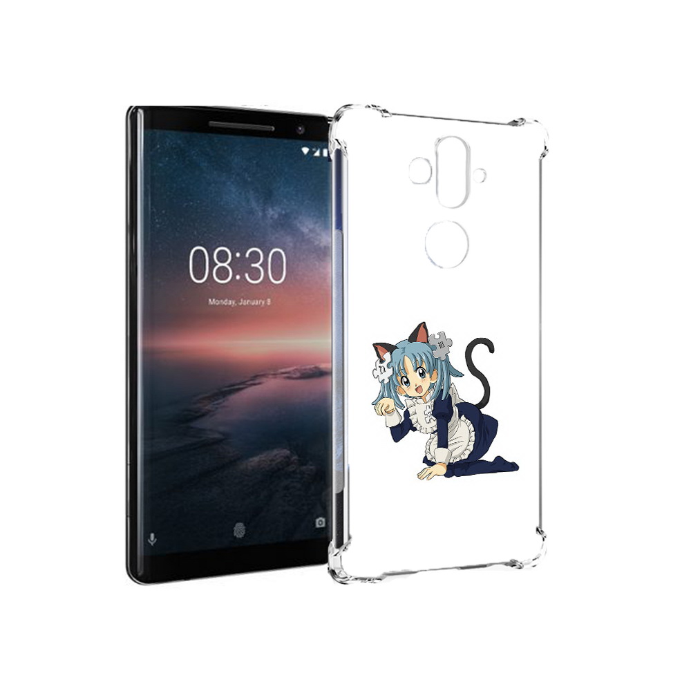 

Чехол MyPads Tocco для Nokia 8 Sirocco аниме3 (PT101581.91.224), Прозрачный, Tocco