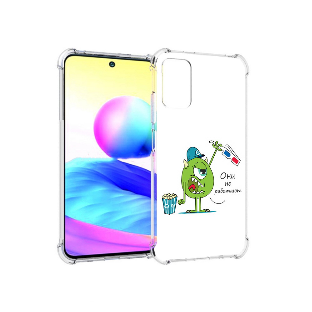 Чехол MyPads Tocco для Xiaomi Redmi Note 10 5G Очки не работают (PT162080.297.129)