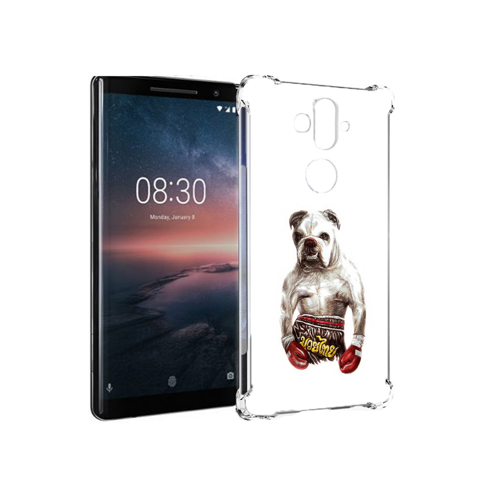 

Чехол MyPads Tocco для Nokia 8 Sirocco боксер (PT101581.91.243), Прозрачный, Tocco