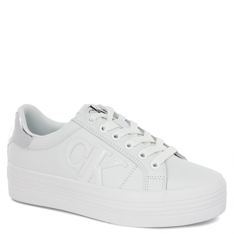 

Кеды женские Calvin Klein Jeans YW0YW00395 белые 37 EU, YW0YW00395