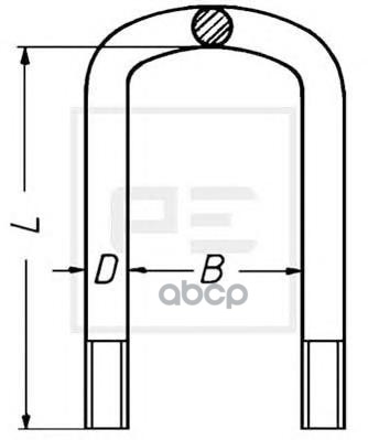 

Стремянка !101/125xm24x270-U Bpw PE Automotive арт. 04506100A