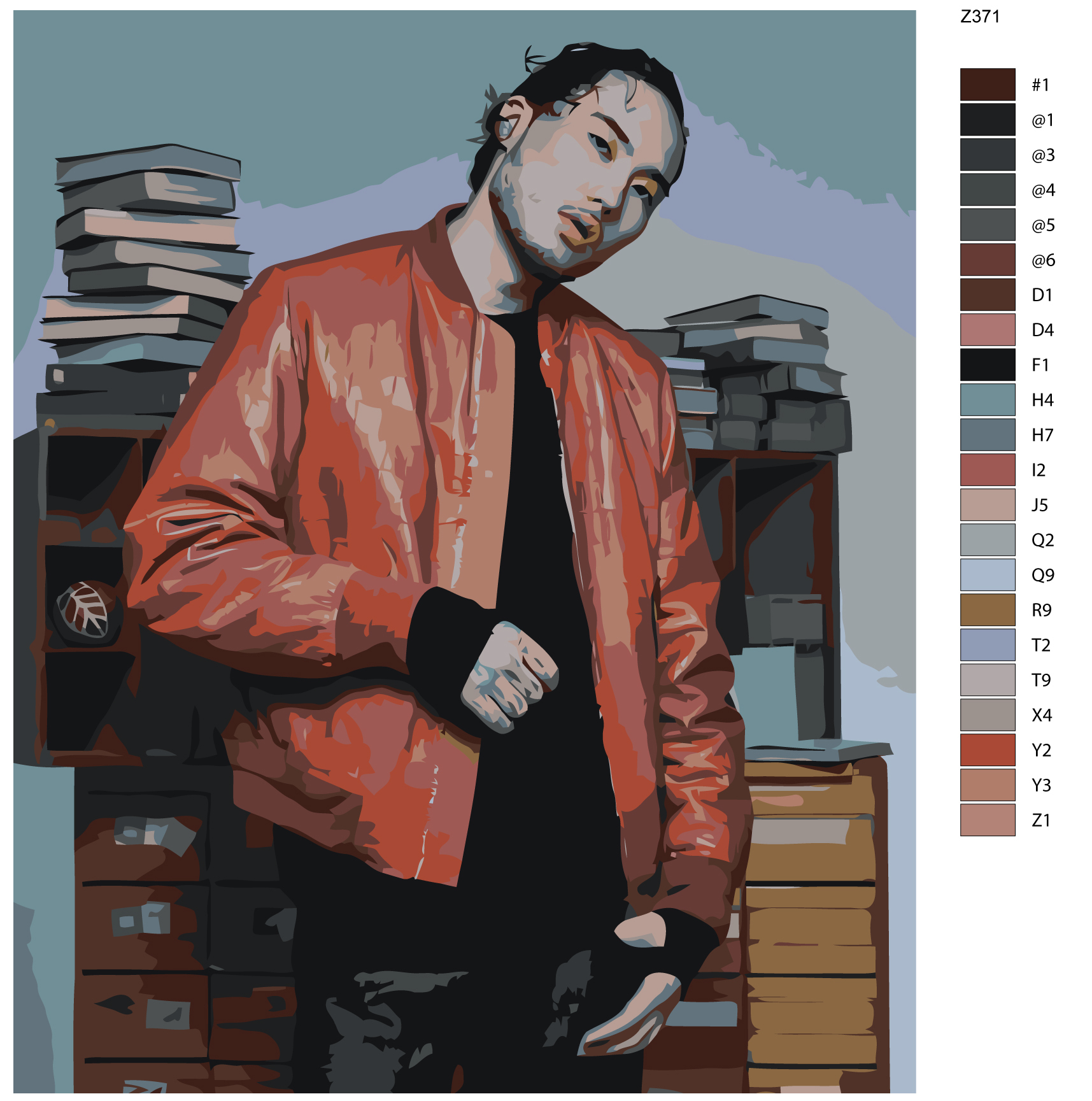 

Картина по номерам BRUSHES-PAINTS Z-371, Скриптонит