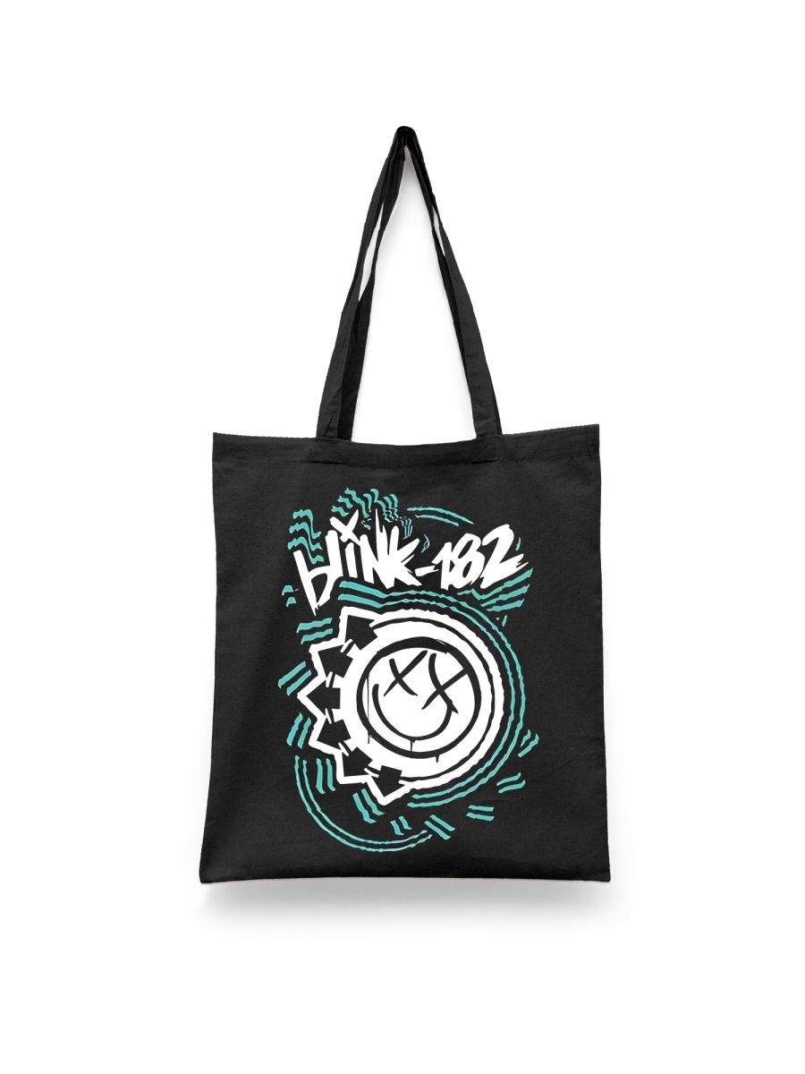 

Шоппер унисекс Каждому Своё Blink-182/Рок-группа/Блинки MGBK10, черный, Blink-182/Рок-группа/Блинки MGBK10