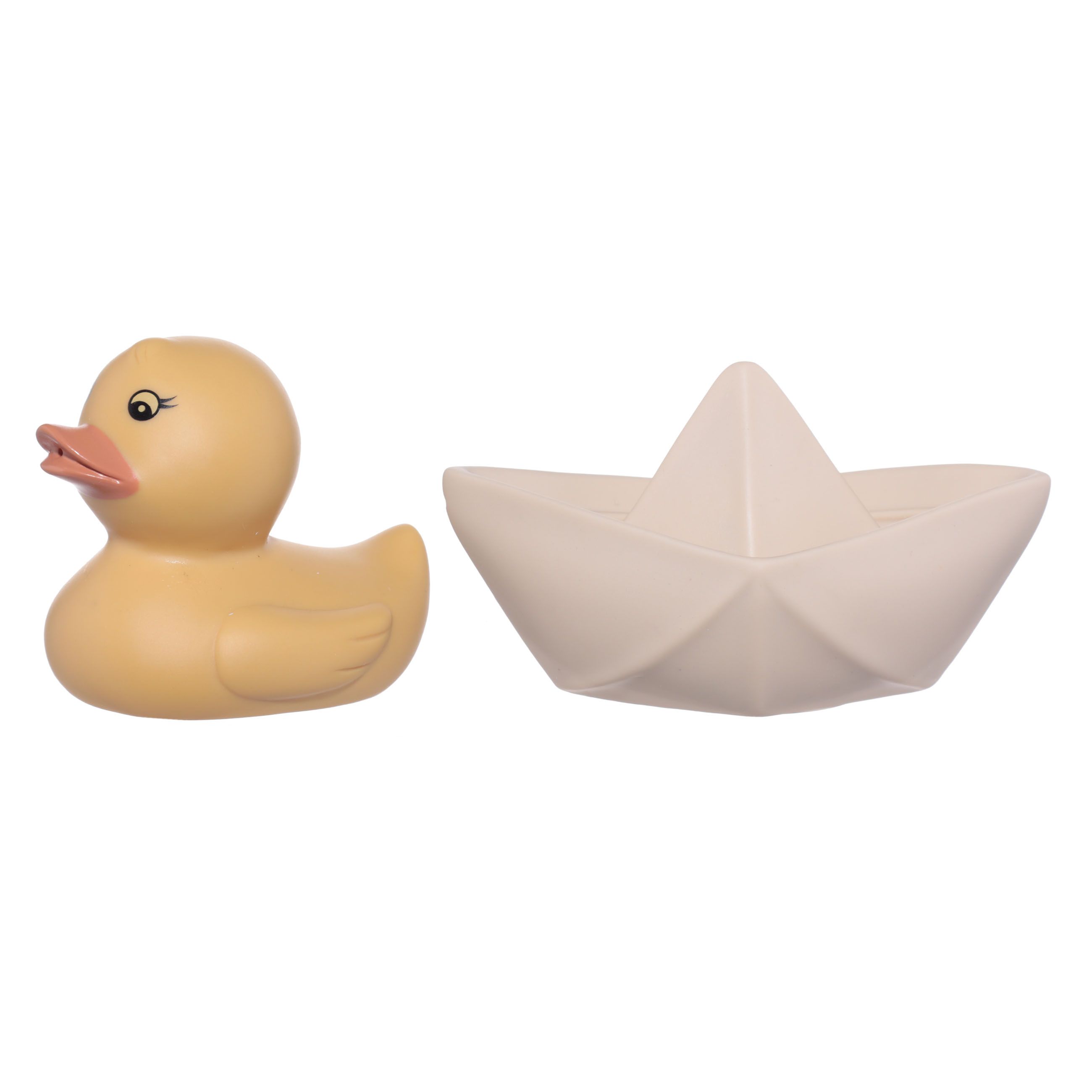 

Игрушка для купания Kuchenland Уточка/Лодка 2 пр бежевый, Набор игрушек для купания, 2 пр, ПВХ, бежевый, Уточка/Лодка, Kiddy