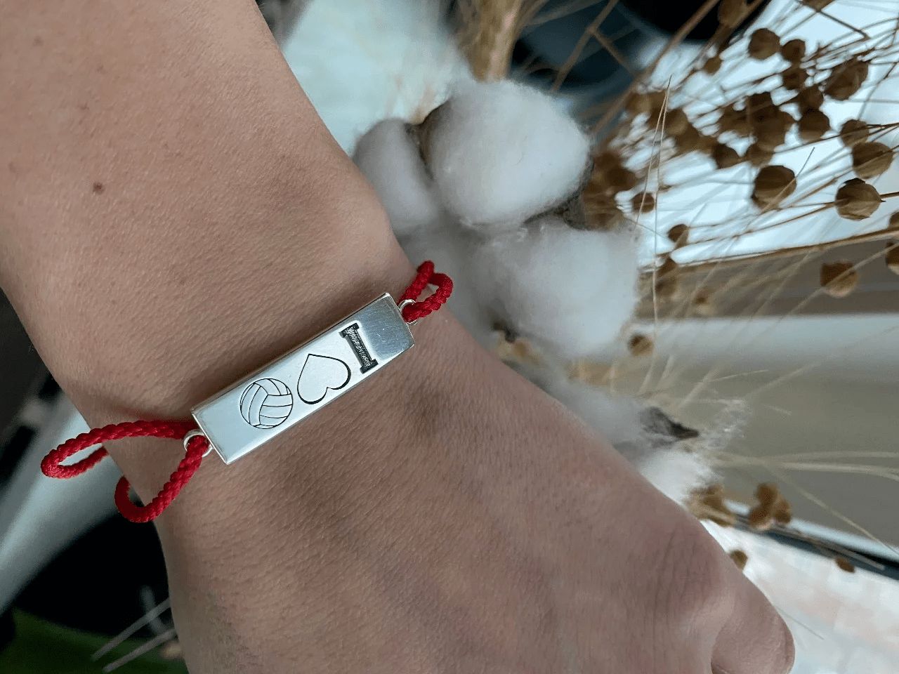 

Браслет из серебра и текстиля р., Mood&Spur MS Jewellery Волейбол, Волейбол