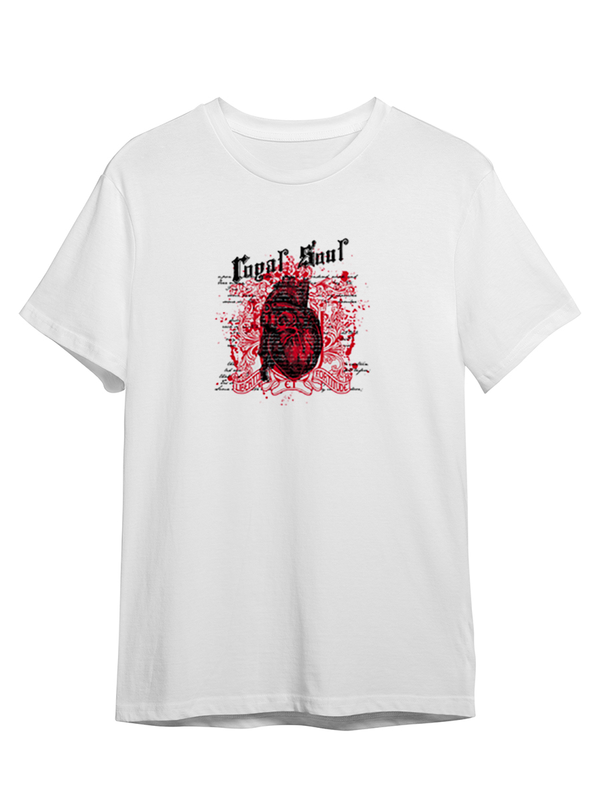 

Футболка унисекс СувенирShop Абстракция "Royal Soul / Heart / Сердце" 210 белая S (44-46), Белый, Абстракция "Royal Soul / Heart / Сердце" 210