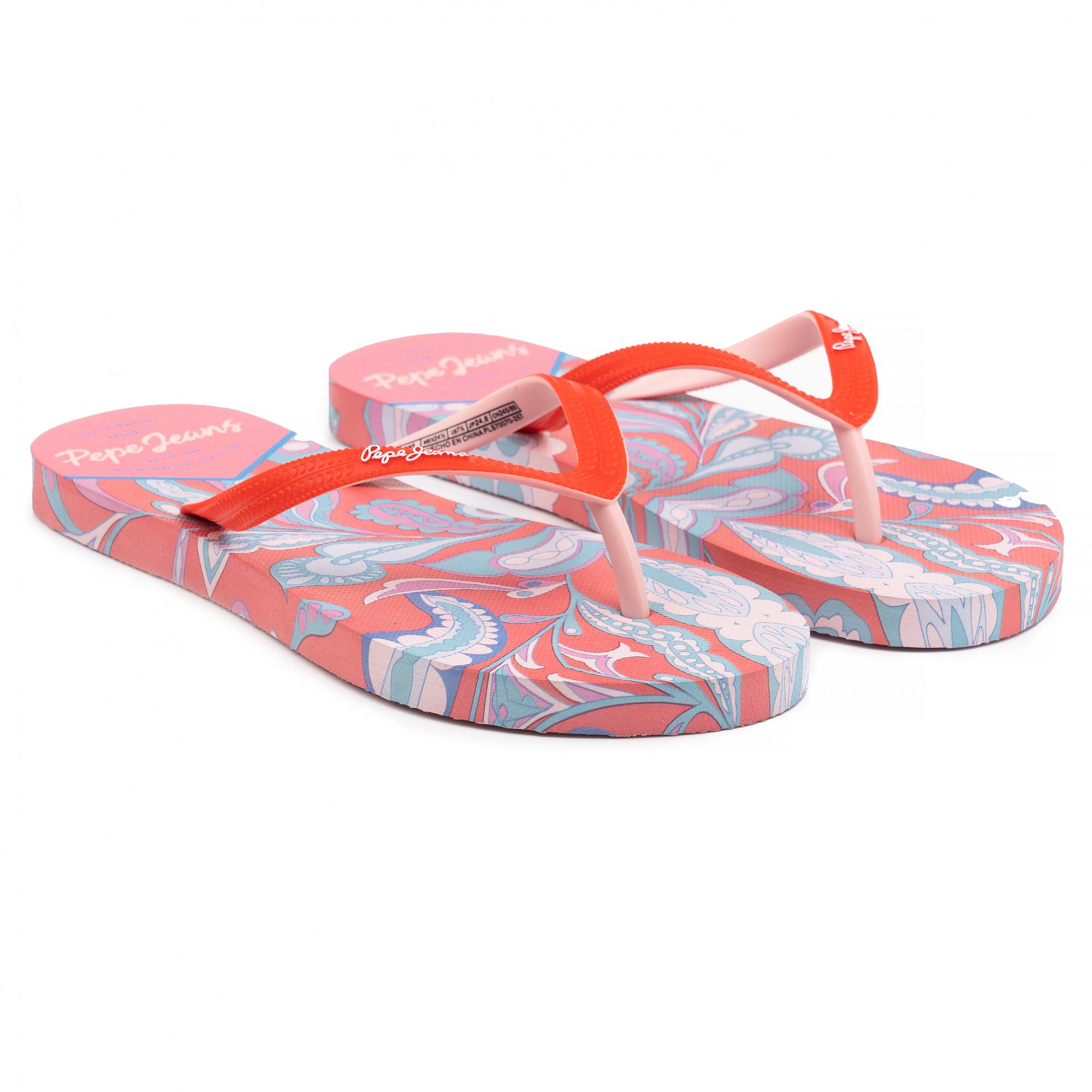 

Вьетнамки женские Pepe Jeans London RAKE MIREN PLS70070 красные 36 EU, RAKE MIREN PLS70070
