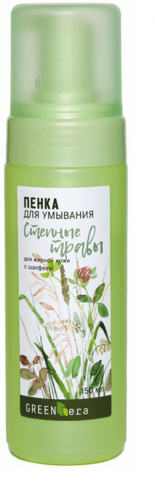 

Пенка Green Era Степные травы, для жирной кожи